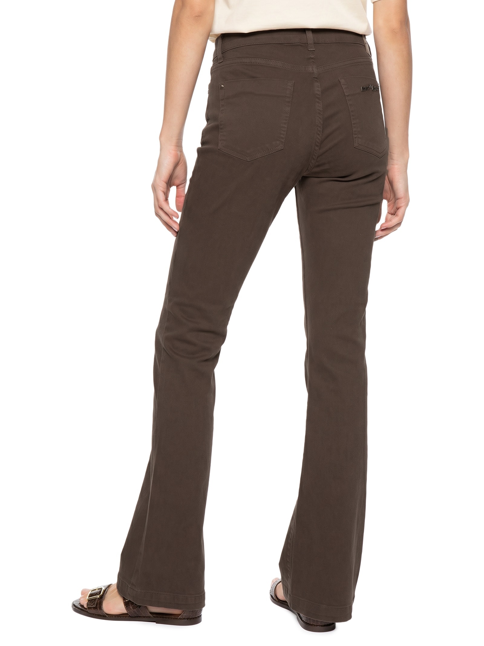 Calça Feminina Sarja com Elastano – Marrom Lez A Lez