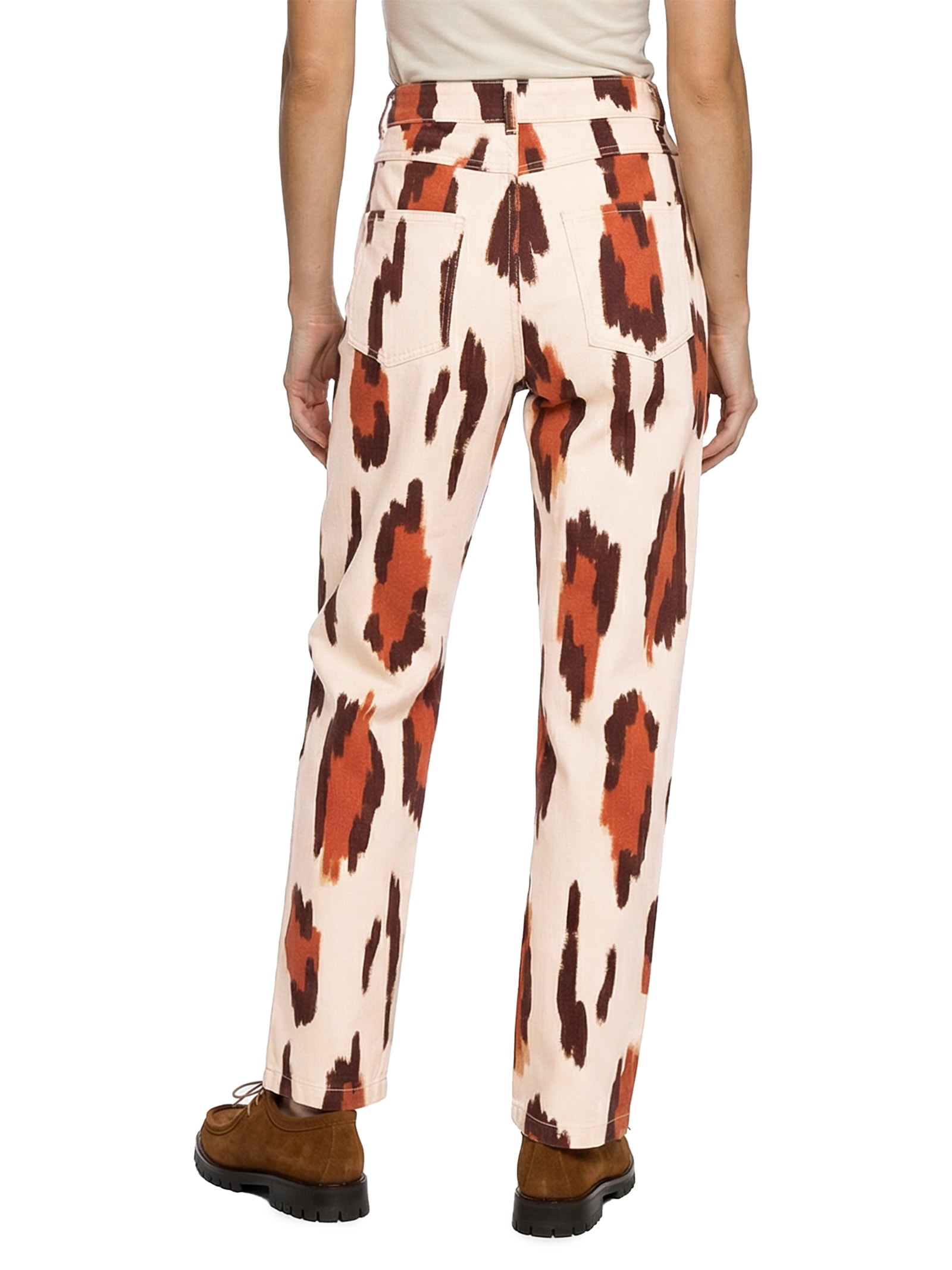 Calça Feminina Sarja Est Branco Cacay