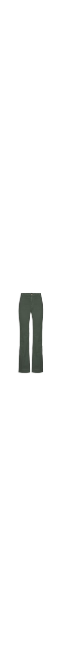 Calça Feminina Sarja Flare - Verde