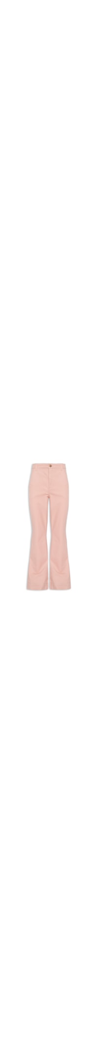 Calça Feminina Sarja Fluída Color - Rosa