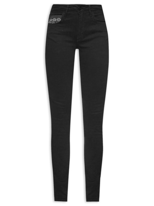 Calça Feminina Sarja Iconic – Preto