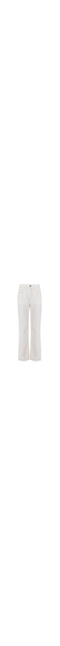 Calça Feminina Sarja Jany - Off White