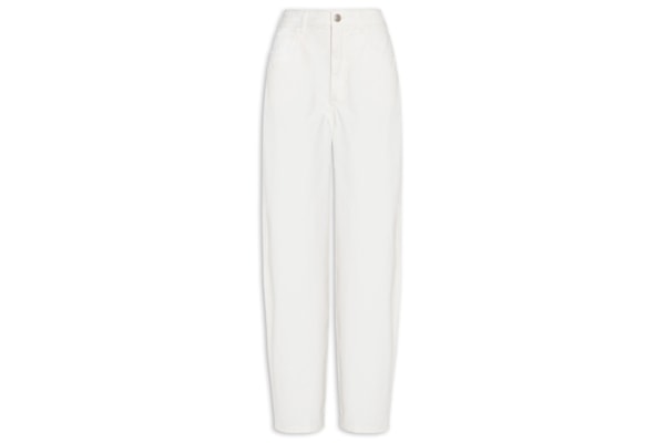 Calça Feminina Sarja Joana Barril - Off White