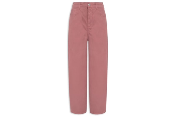 Calça Feminina Sarja Joana Barril - Rosa