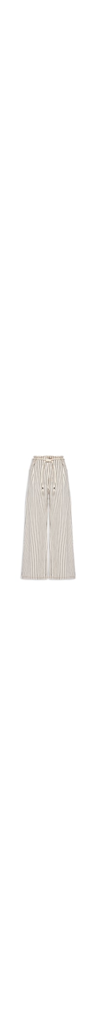 Calça Feminina Sarja Listrada - Branco
