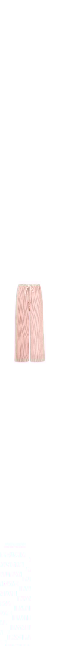 Calça Feminina Sarja Listrado Viva - Vermelho