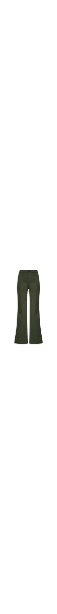 Calça Feminina Sarja Madrid Boot Cut - Verde