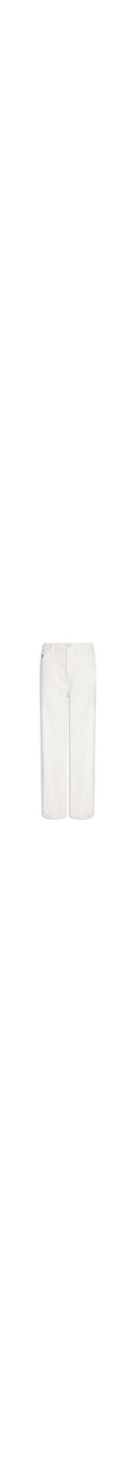 Calça Feminina Sarja Reta Super High - Branco