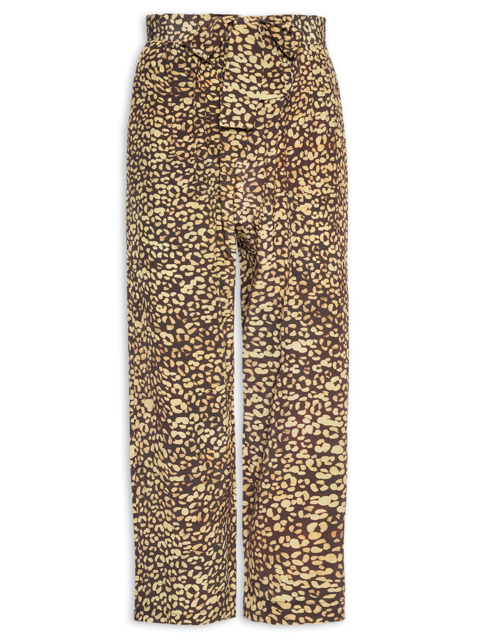 Calça Feminina Seda Onça Tinta Verde Animale