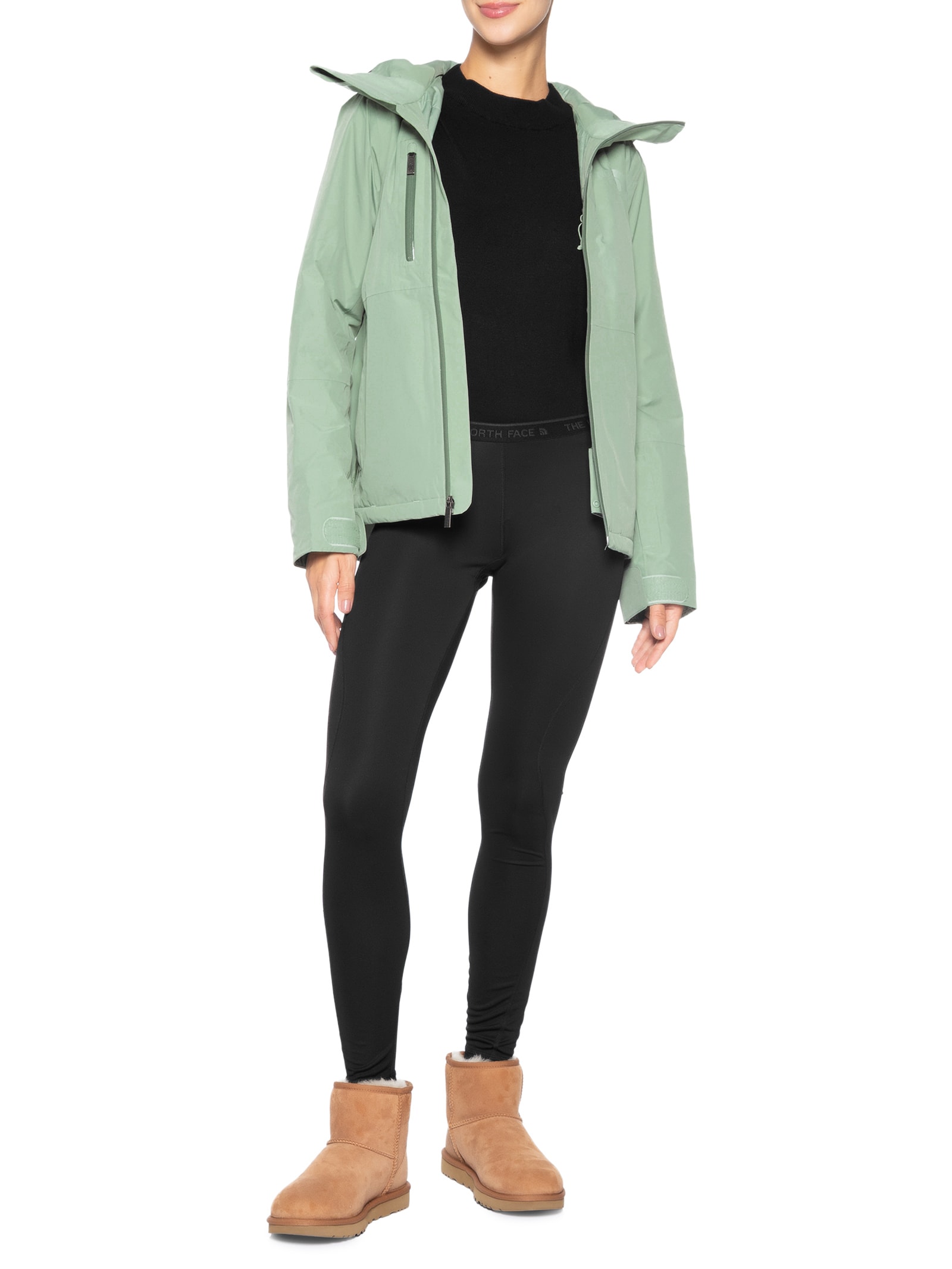 Calça Feminina Segunda Pele Light Tight HGR – Preto The North Face