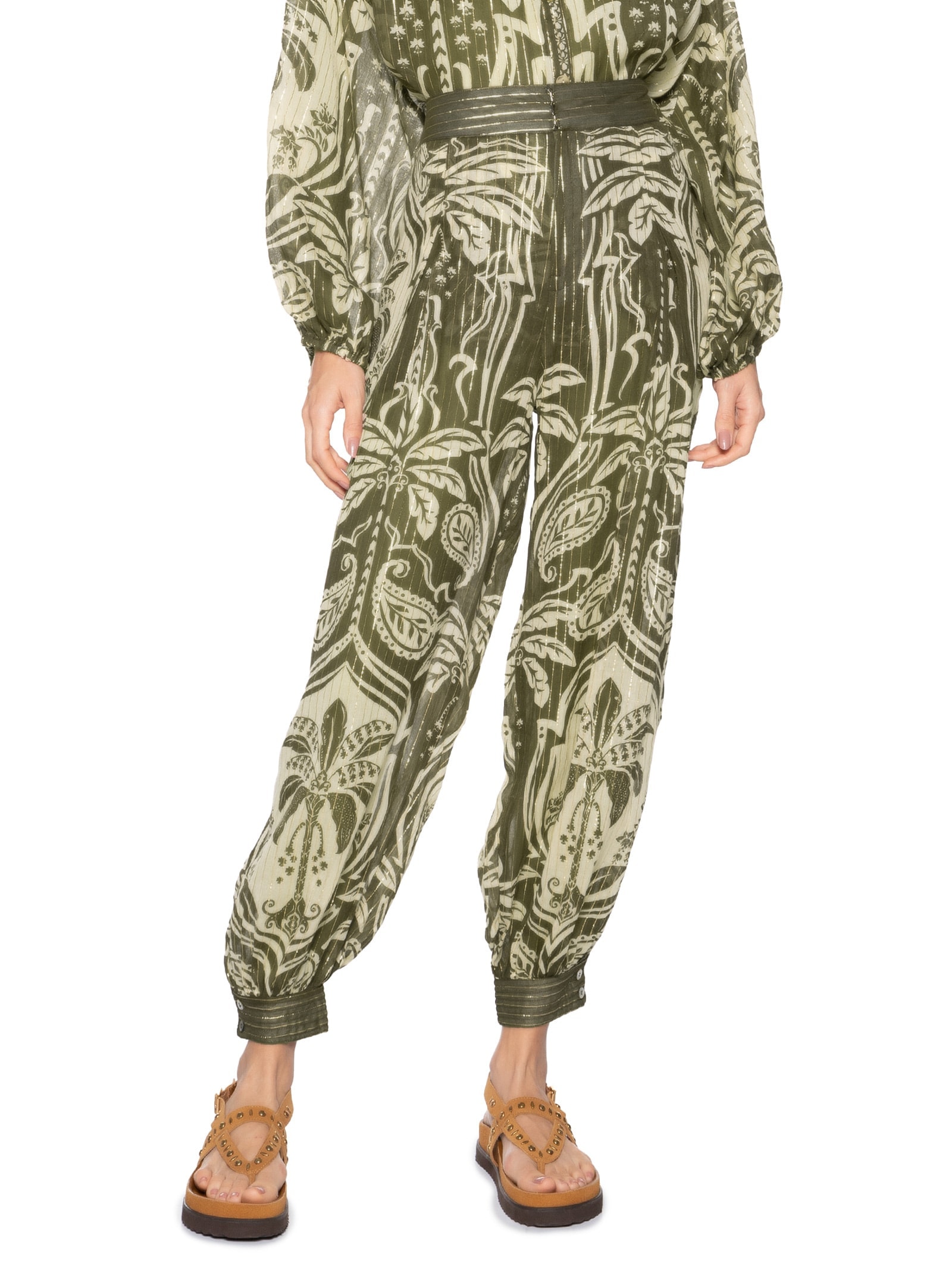 Calça Feminina Serra Tropical Verde Farm