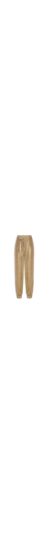 Calça Feminina Silk Lame - Dourado