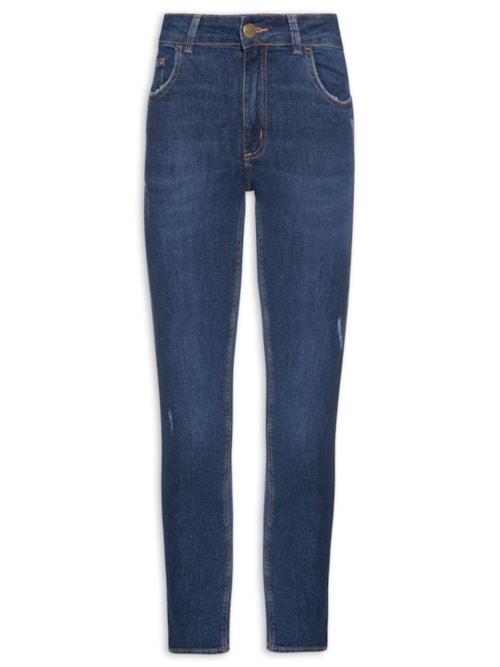 Calça Feminina Skinny – Azul