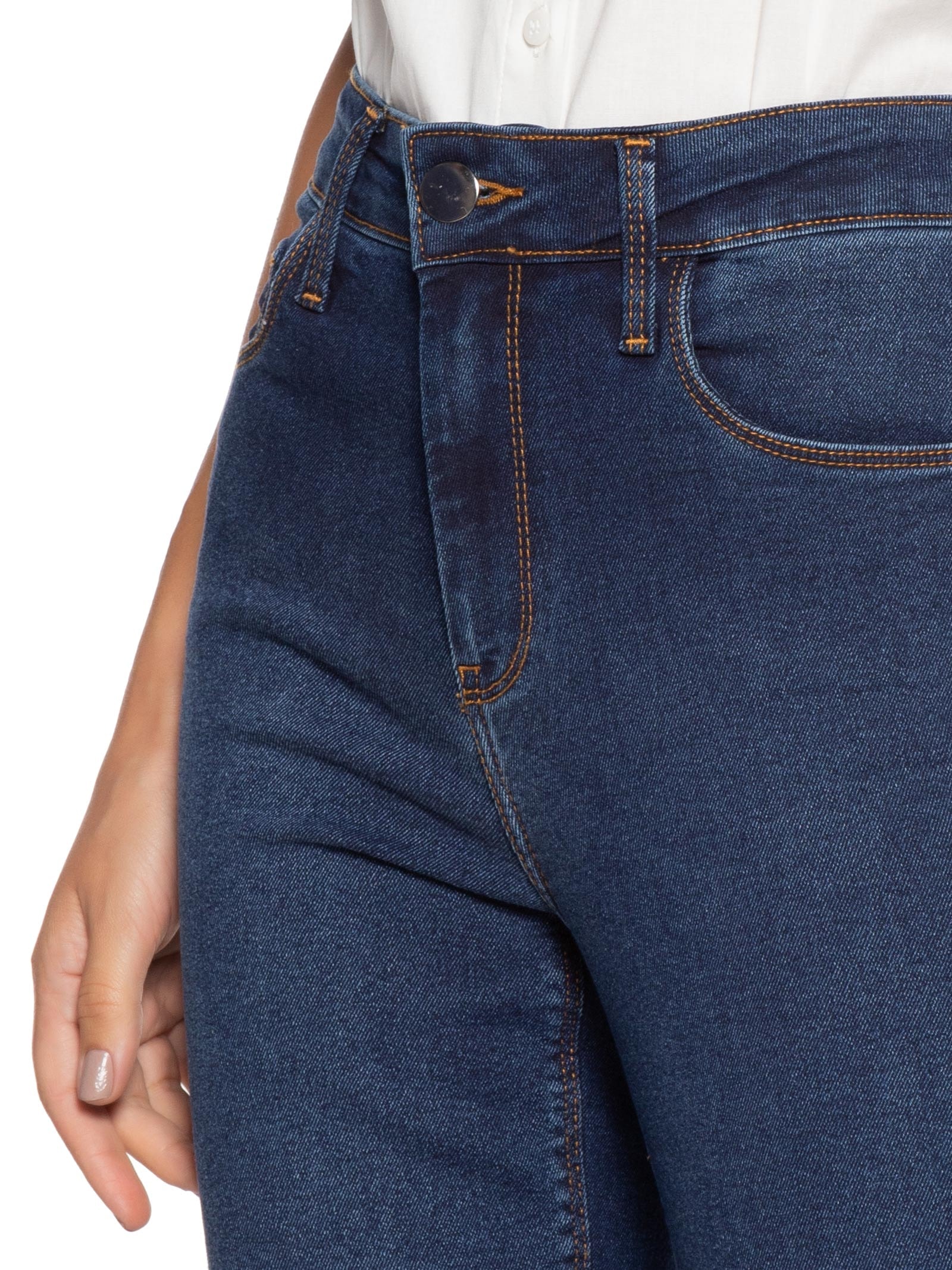 Calça Feminina Skinny Jeans Azul '2Essential