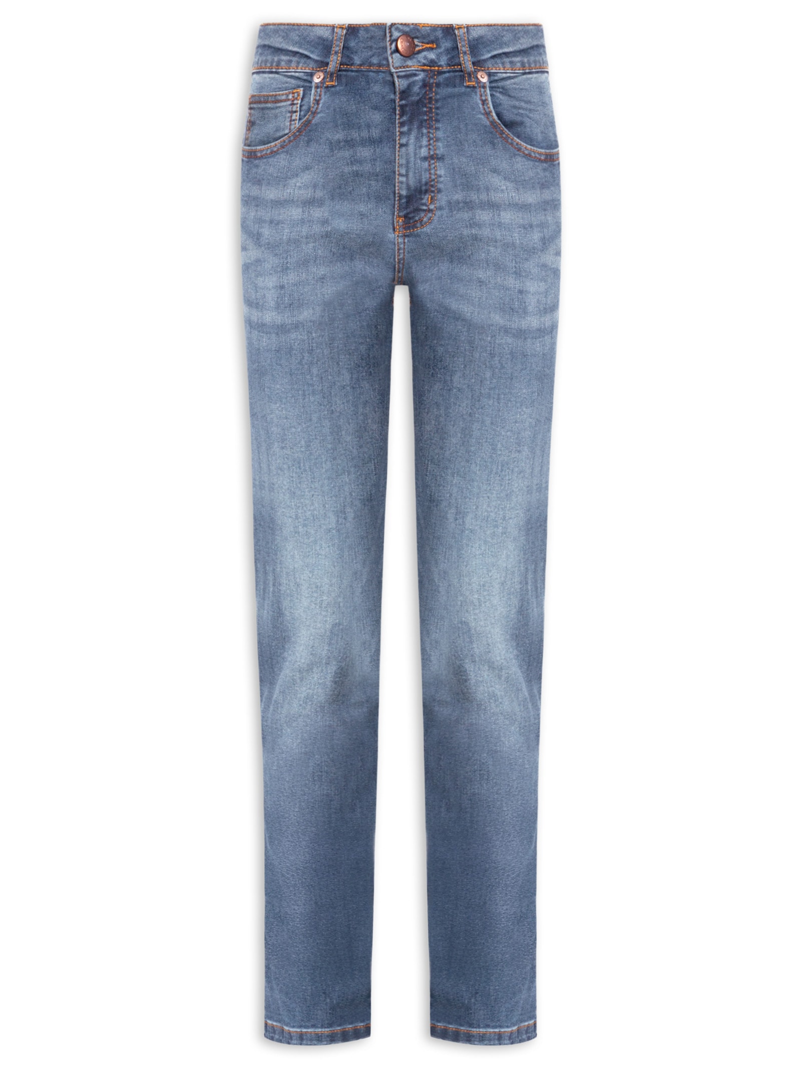 Calça Feminina Skinny Jeans Azul Farm