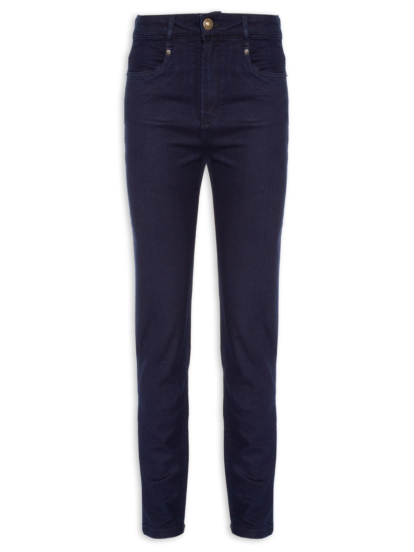 Calça Feminina Skinny Jeans Paris Amaciado Azul Animale