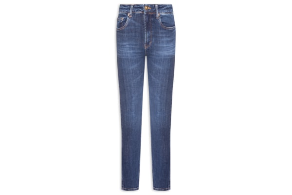Calça Feminina Skinny Jeans Paris Medium - Azul