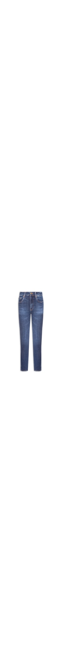 Calça Feminina Skinny Jeans Paris Medium - Azul