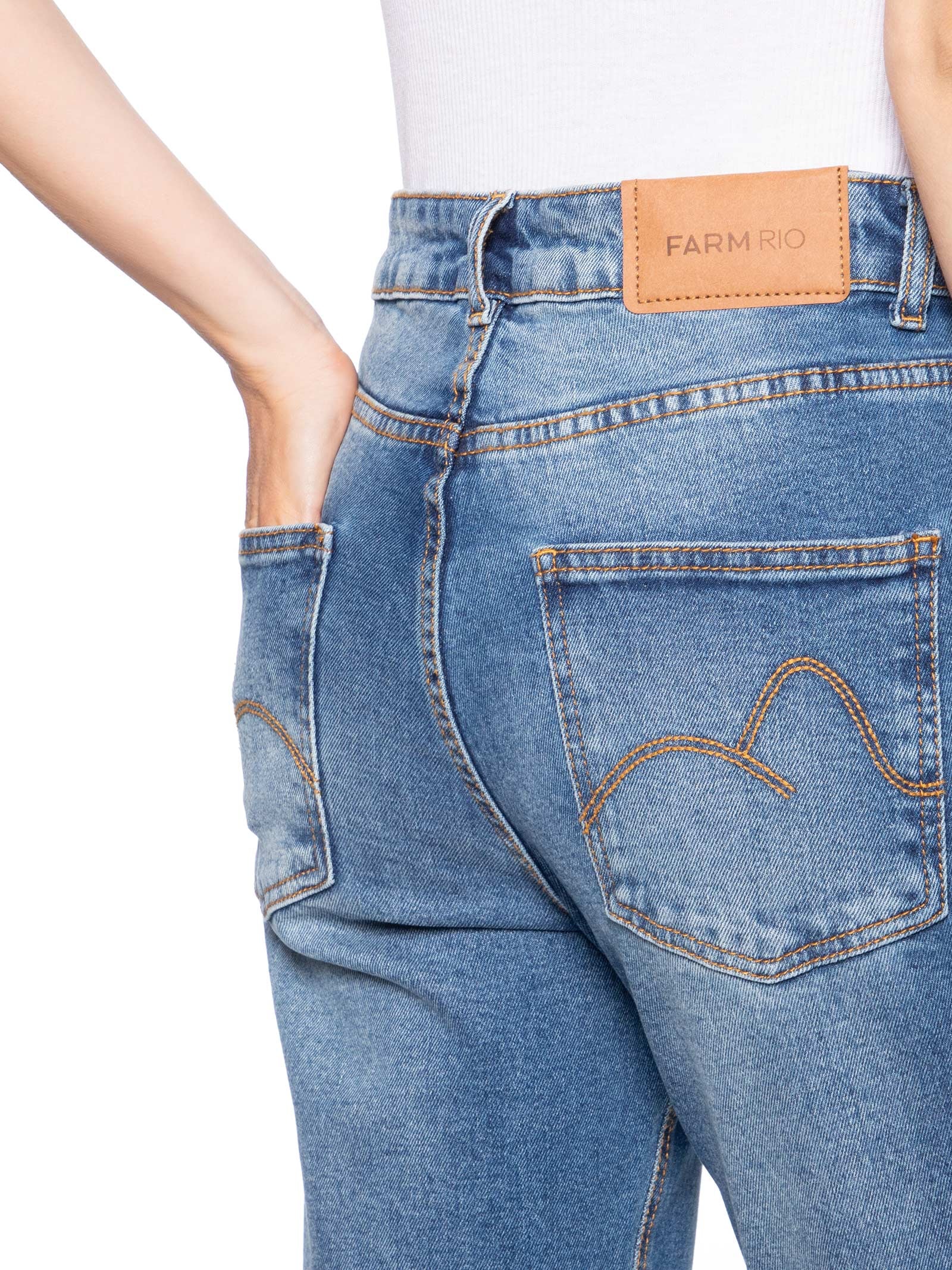 Calça Feminina Skinny Jeans – Azul Farm