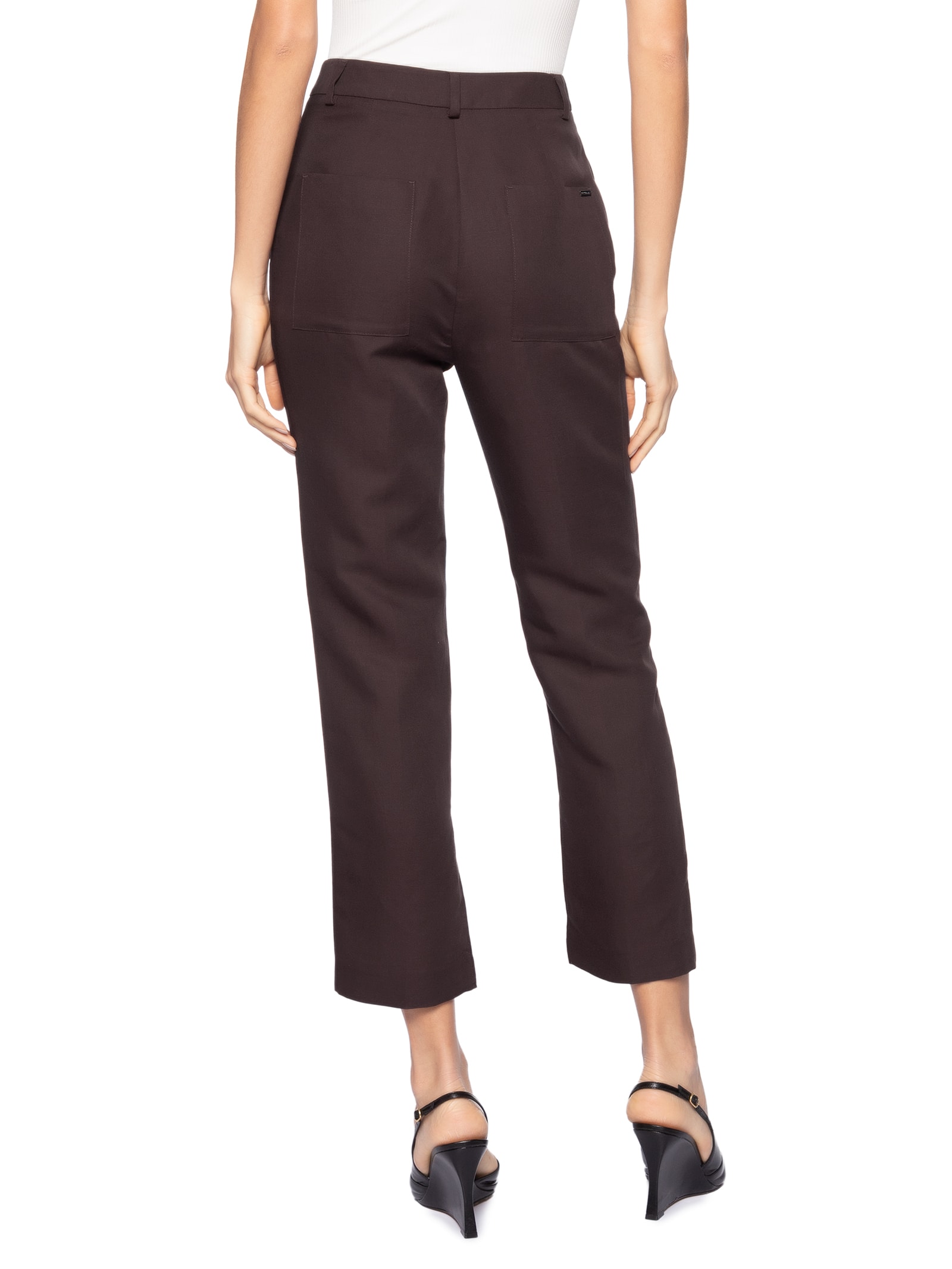 Calça Feminina Skinny Julia IV Marrom Le Lis
