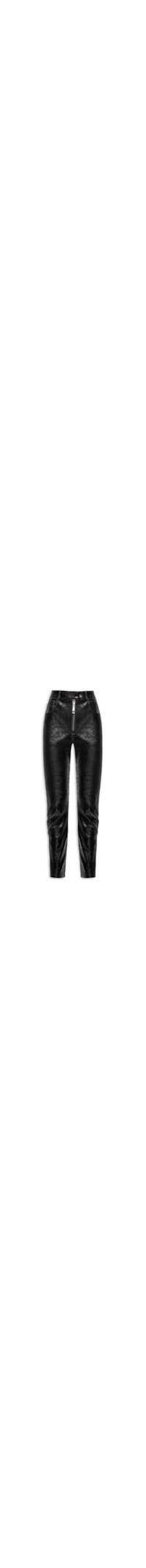 Calça Feminina Skinny Like Leather - Preto