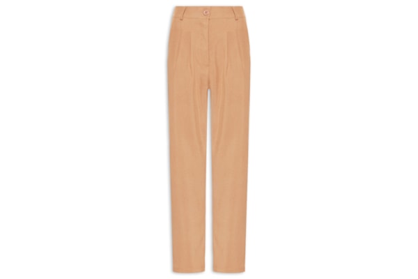 Calça Feminina Slim Alfaiataria - Bege