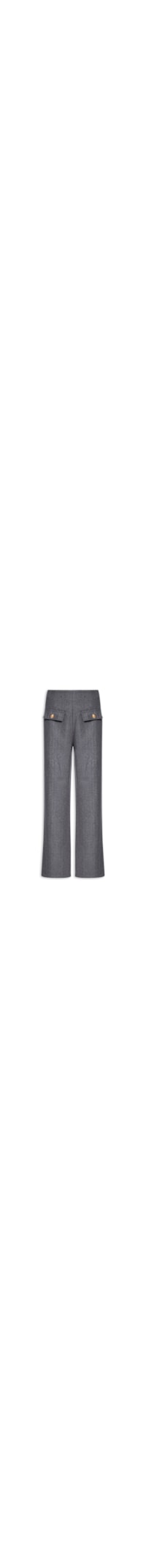 Calça Feminina Slim Com Bolso Frontal - Preto
