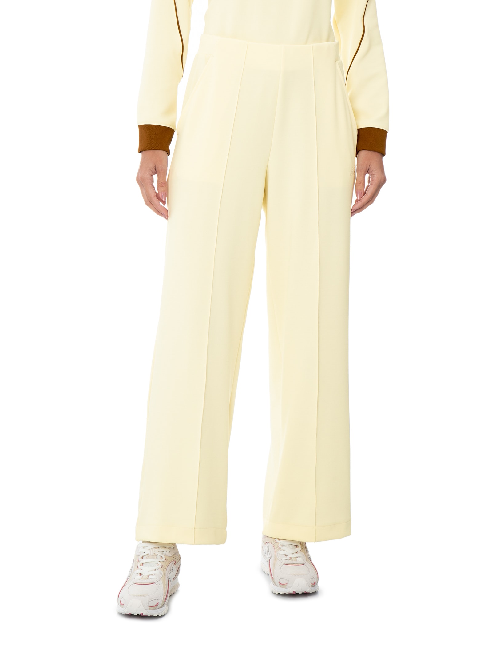 Calça Feminina Sport Legacy Piquê Off White New Balance