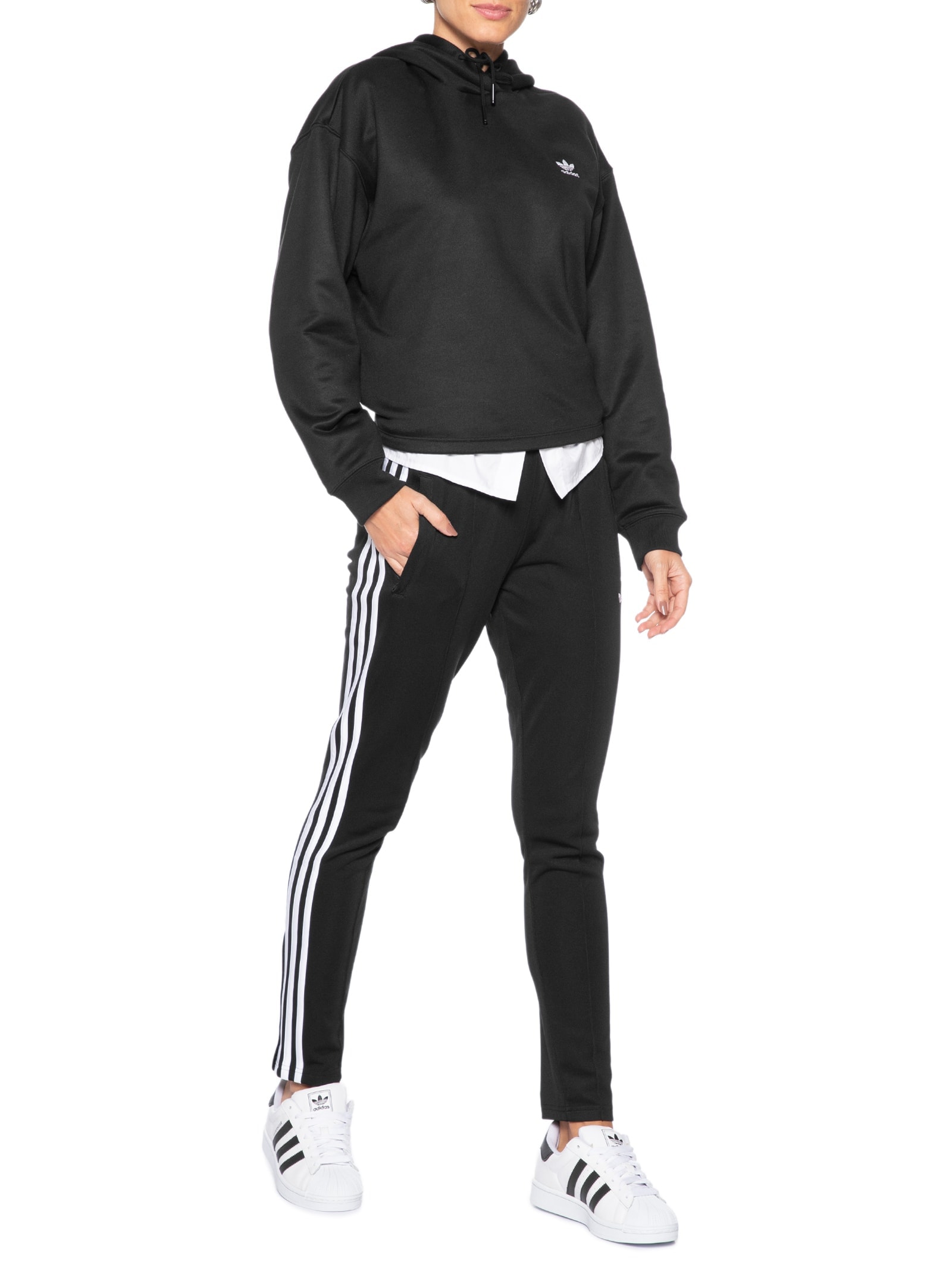 Calça Feminina SST Classic Track Tb - Preto - Adidas Originals