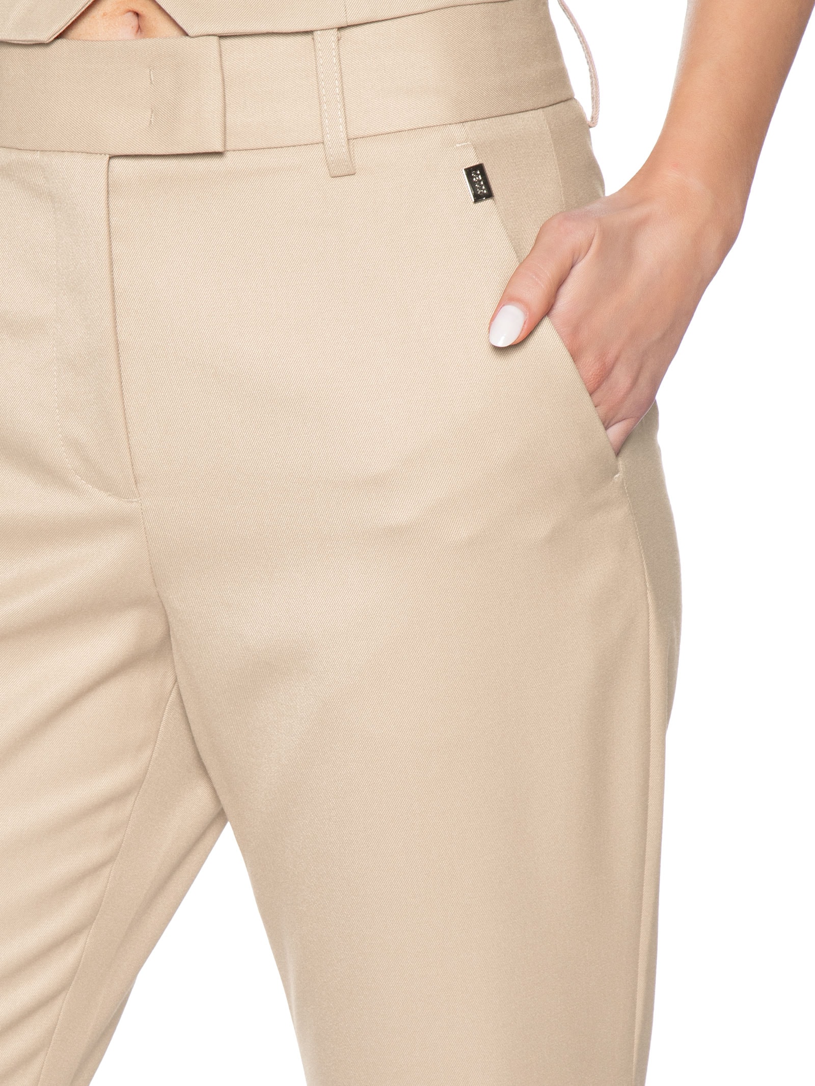Calça Feminina Stella Bege Le Lis