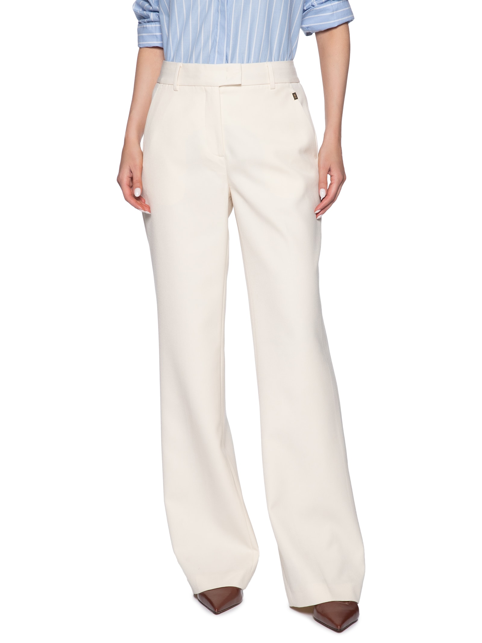 Calça Feminina Stella Reta Branco Le Lis