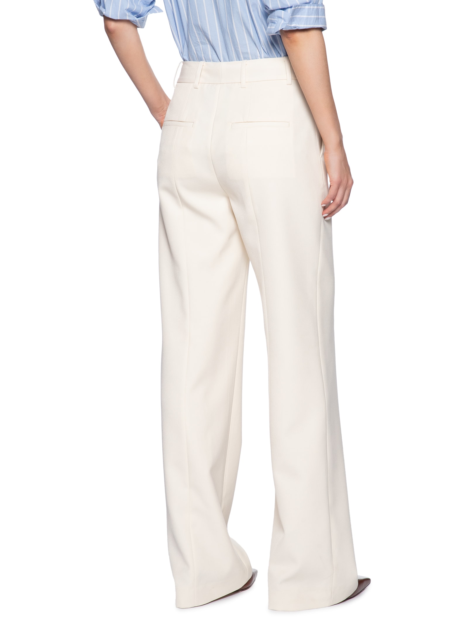 Calça Feminina Stella Reta Branco Le Lis