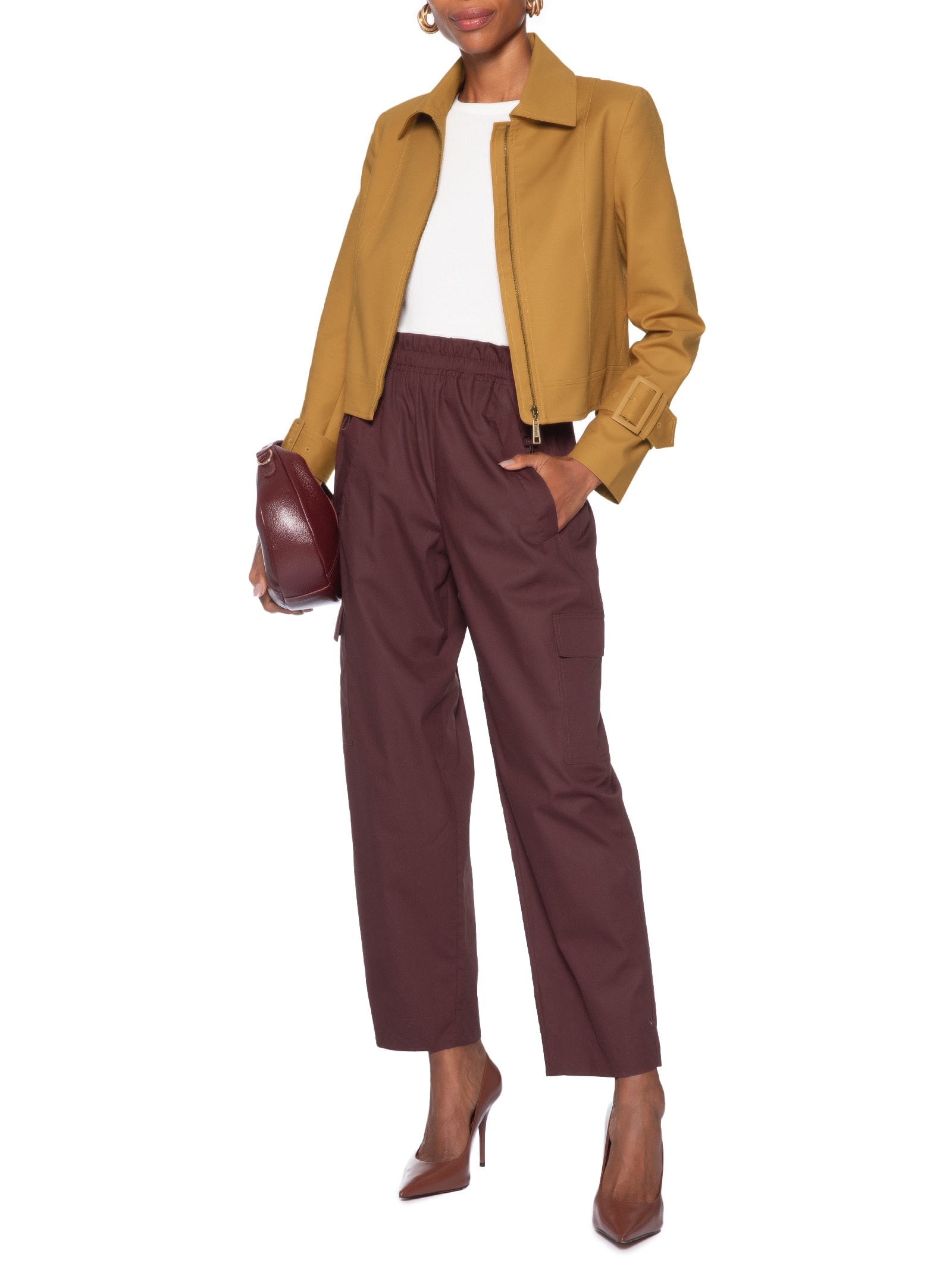 Calça Feminina Stoppers Boho Marrom Animale