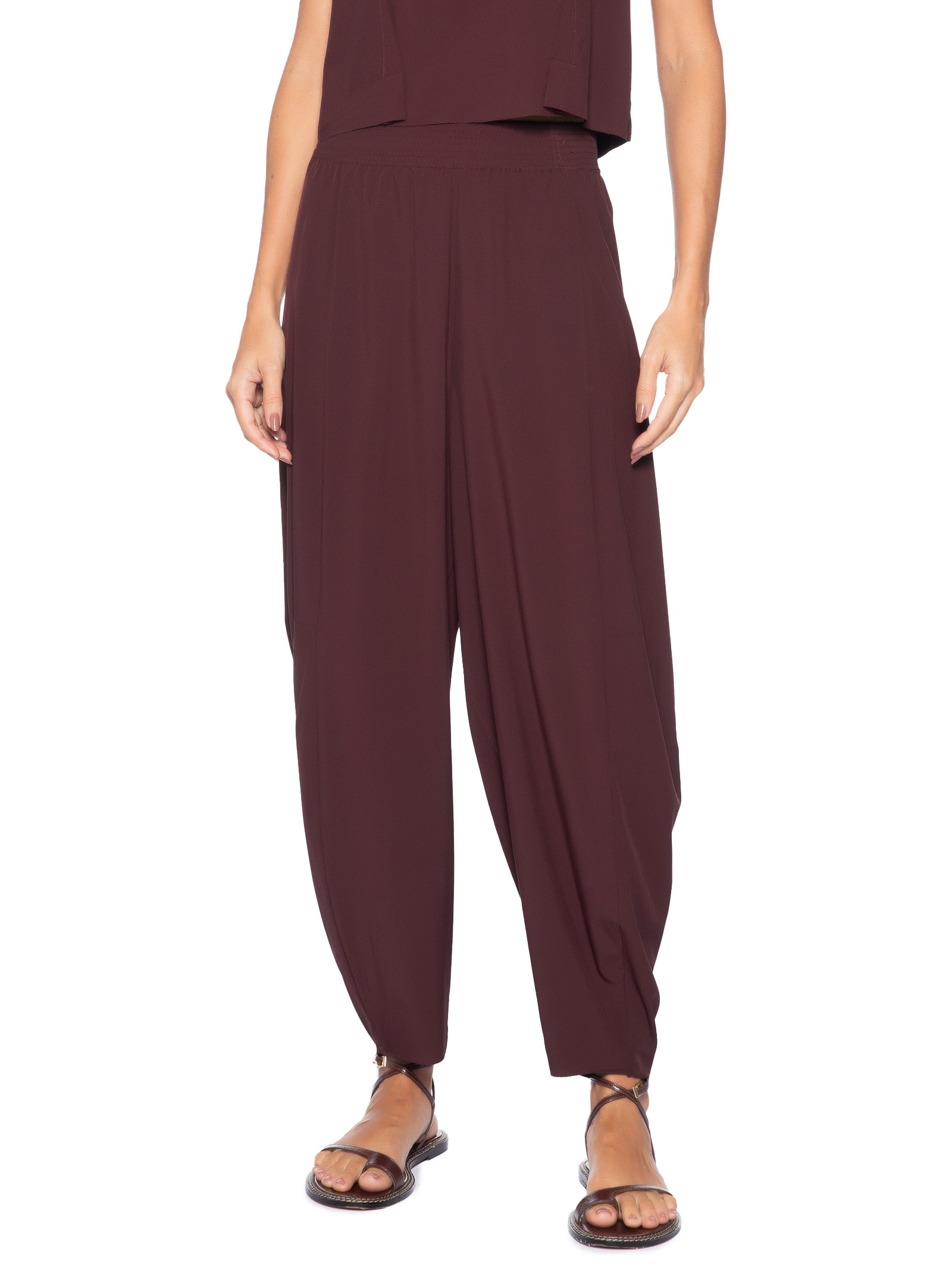 Calça Feminina Superlight Baloon Vermelho Osklen