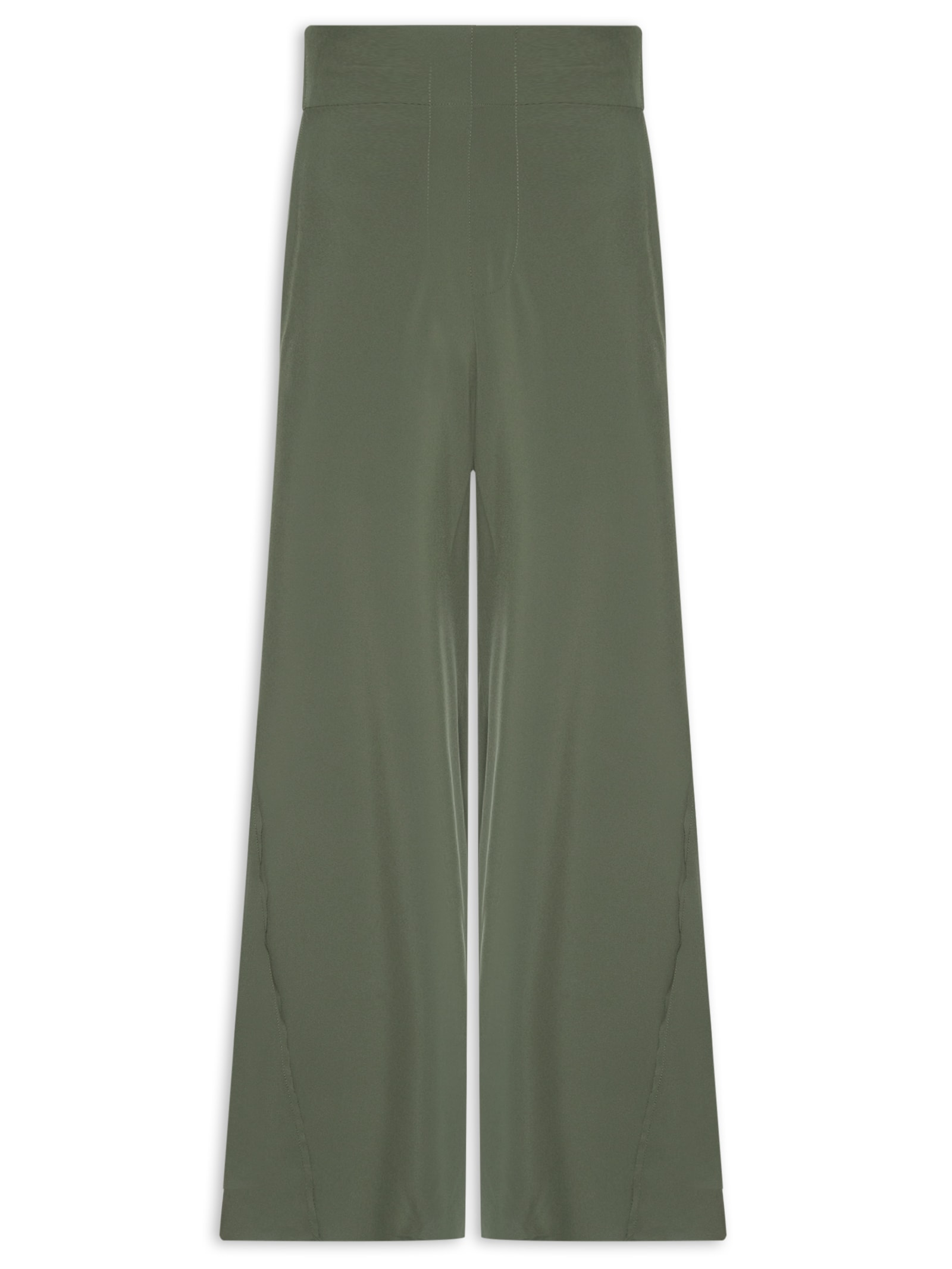 Calça Feminina Superlight Reta Verde Osklen