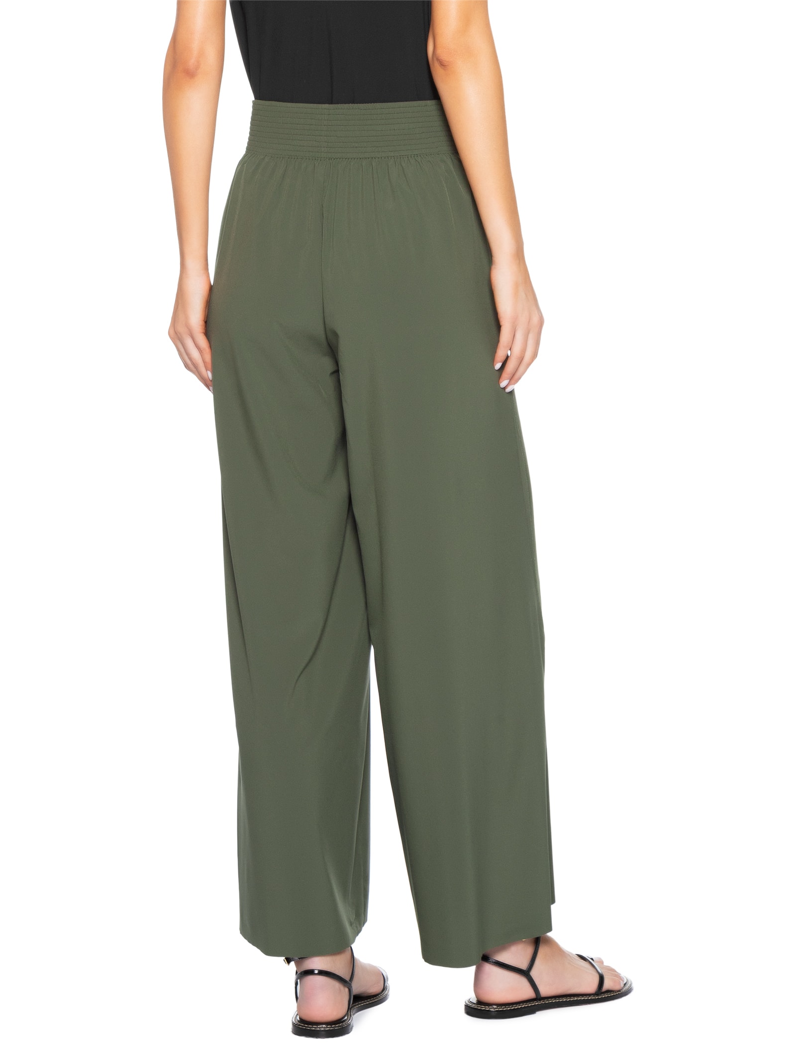 Calça Feminina Superlight Reta Verde Osklen