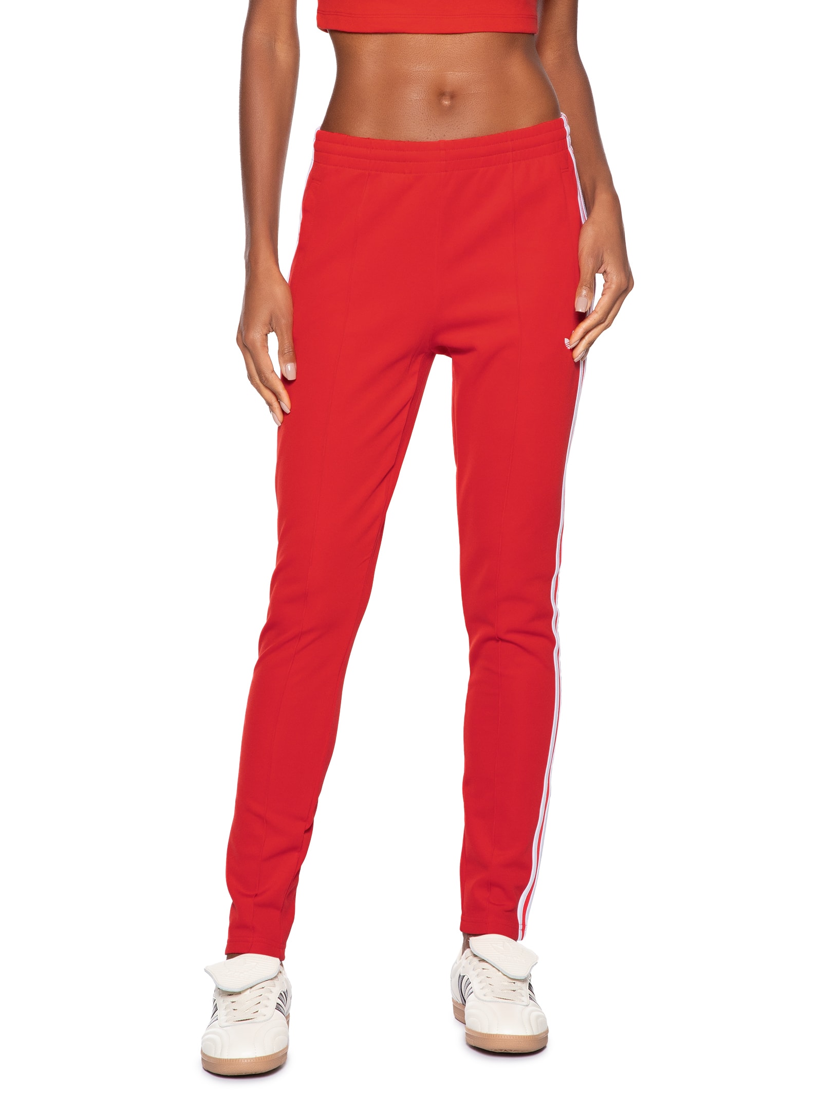 Calça Feminina Superstar Tp Vermelha Adidas Originals