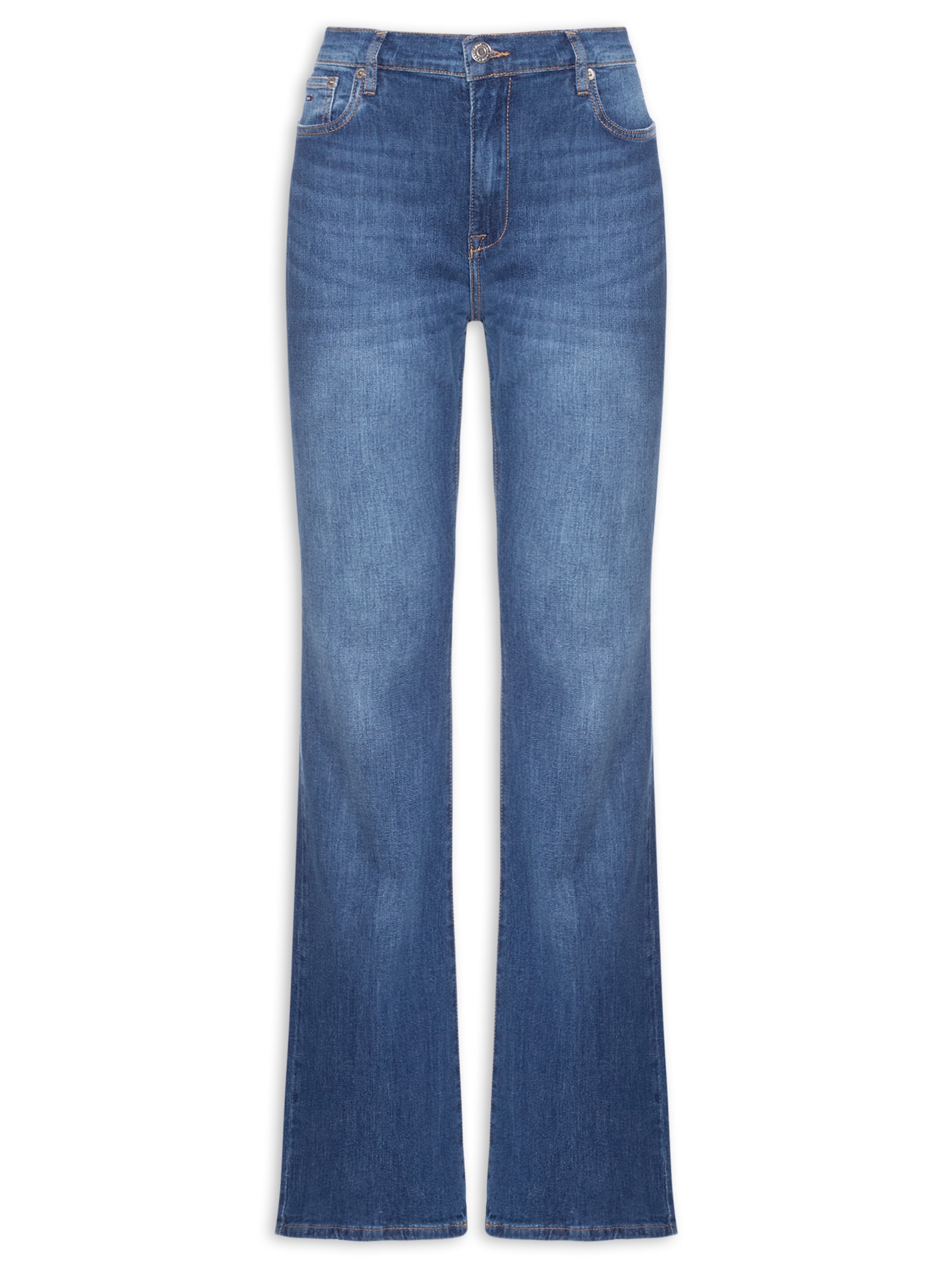 Calça Feminina Sylvia High Flare Azul Tommy Jeans