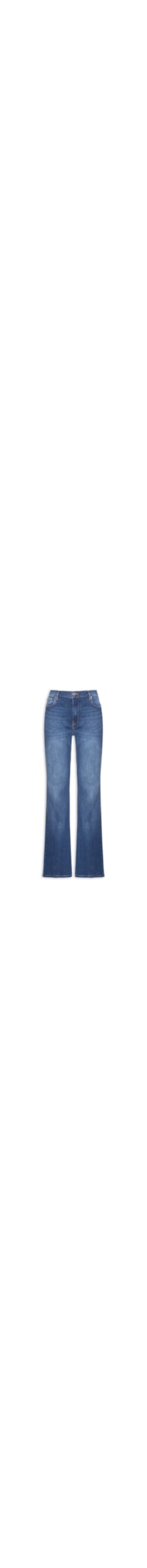 Calça Feminina Sylvia High Flare - Azul