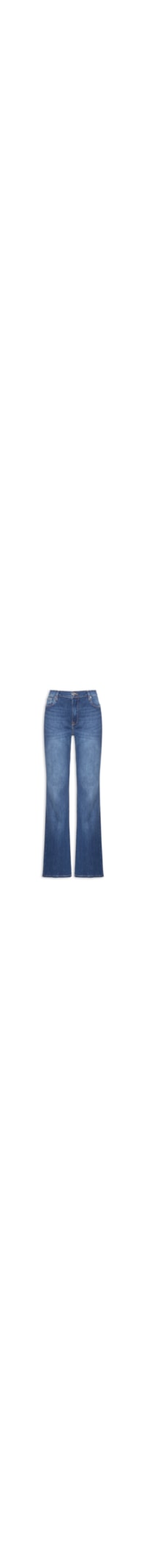 Calça Feminina Sylvia High Flare - Azul