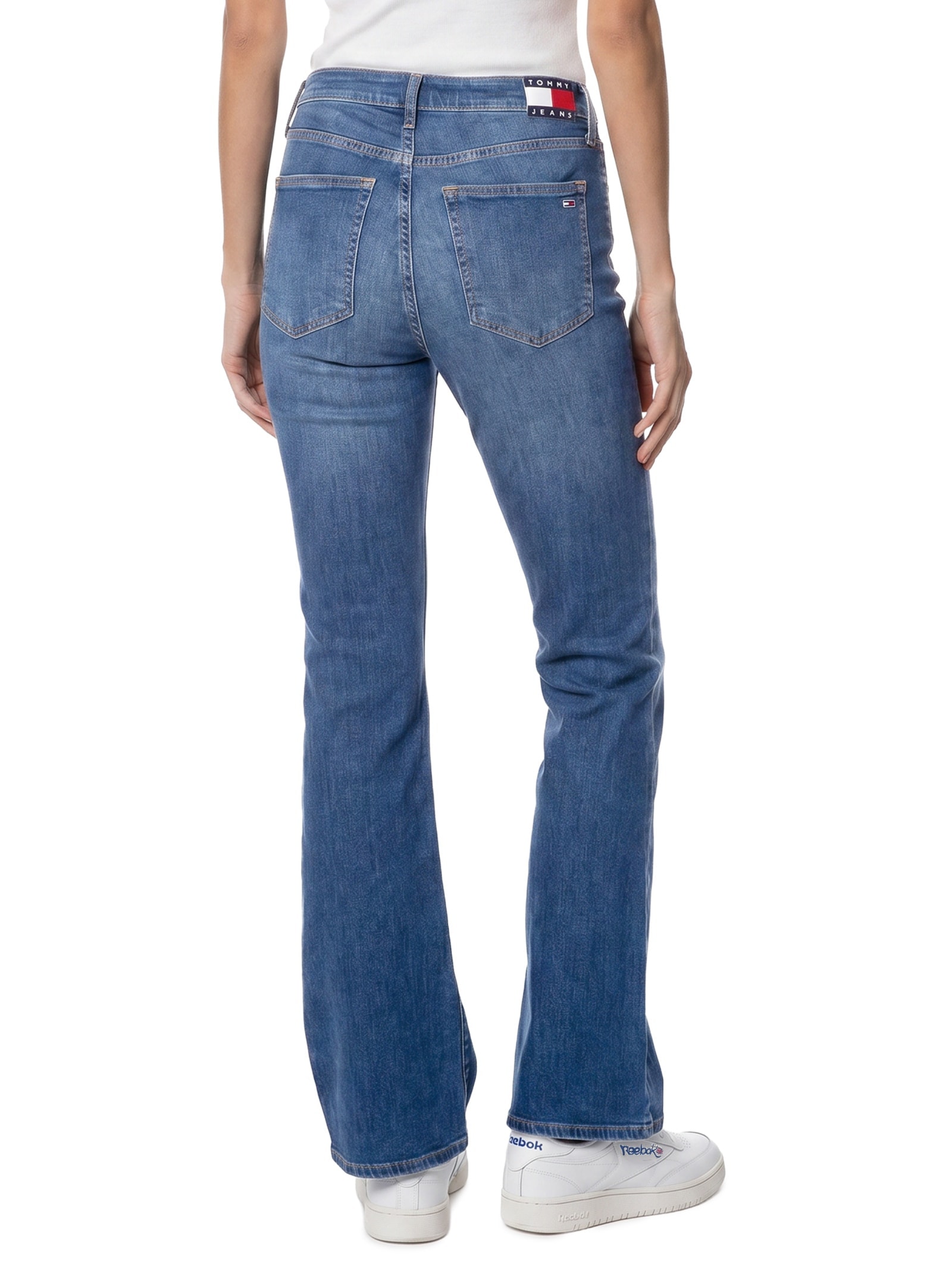 Calça Feminina Sylvia High Flare Azul Tommy Jeans
