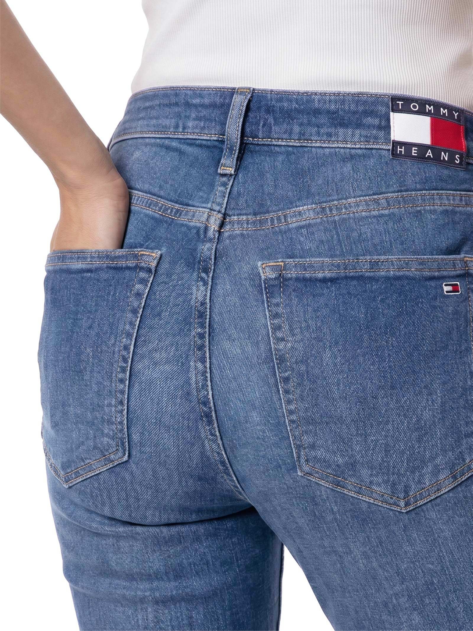 Calça Feminina Sylvia High Flare Azul Tommy Jeans