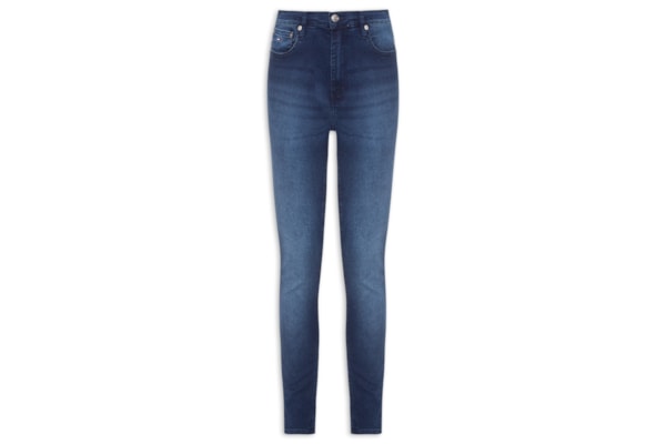 Calça Feminina Sylvia High Skinny - Azul