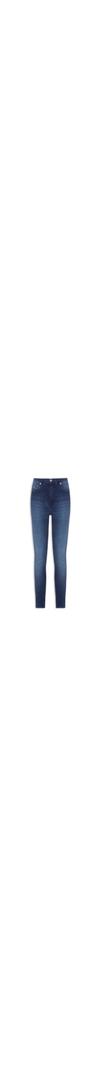 Calça Feminina Sylvia High Skinny - Azul