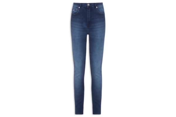 Calça Feminina Sylvia High Skinny - Azul
