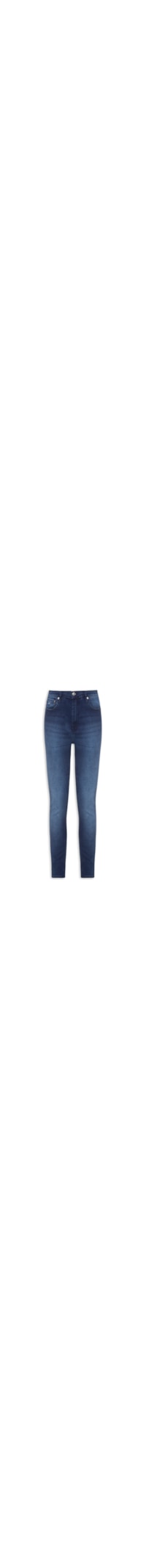 Calça Feminina Sylvia High Skinny - Azul