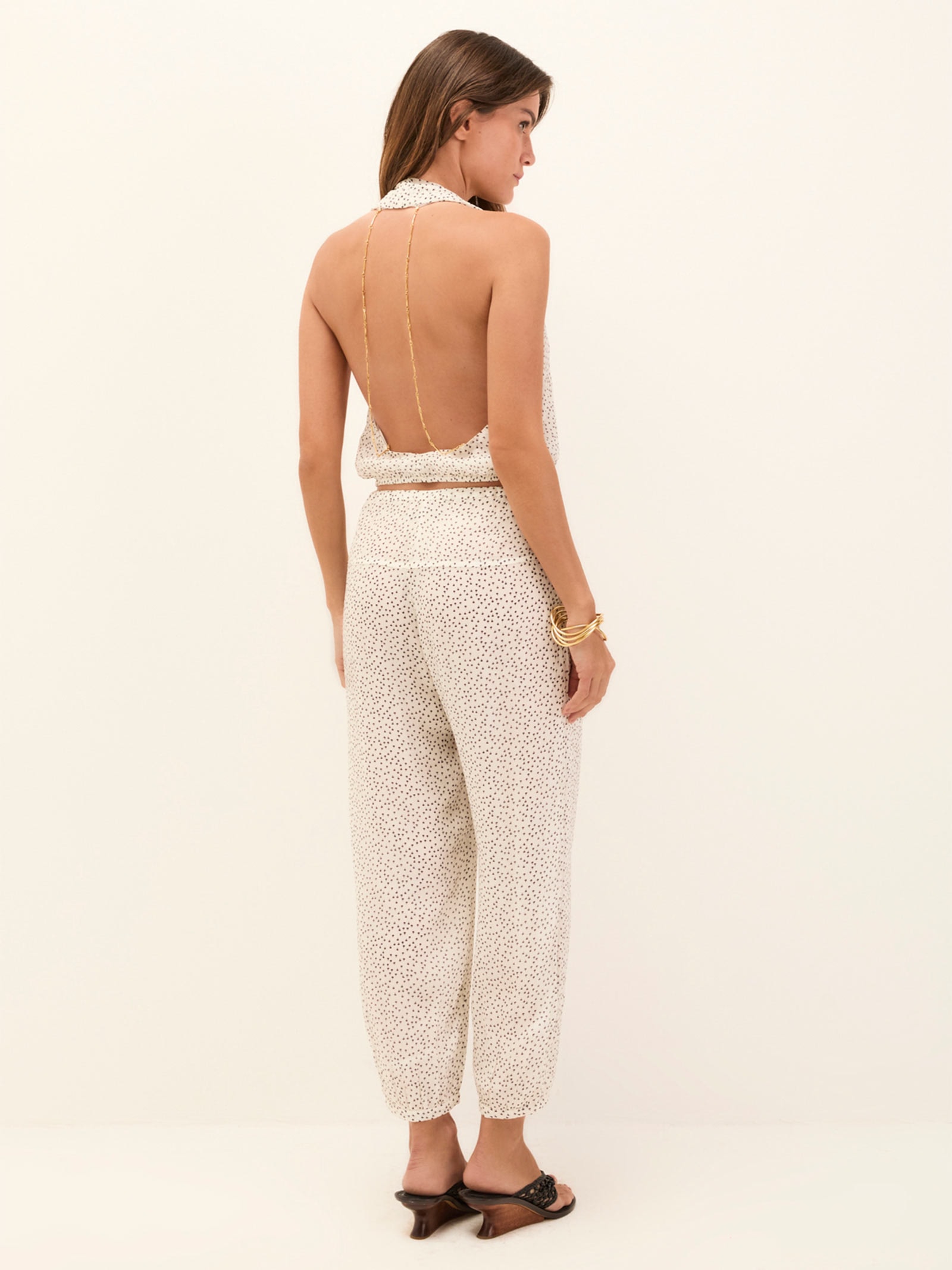 Calça Feminina Tay Detalhe Branco Vix