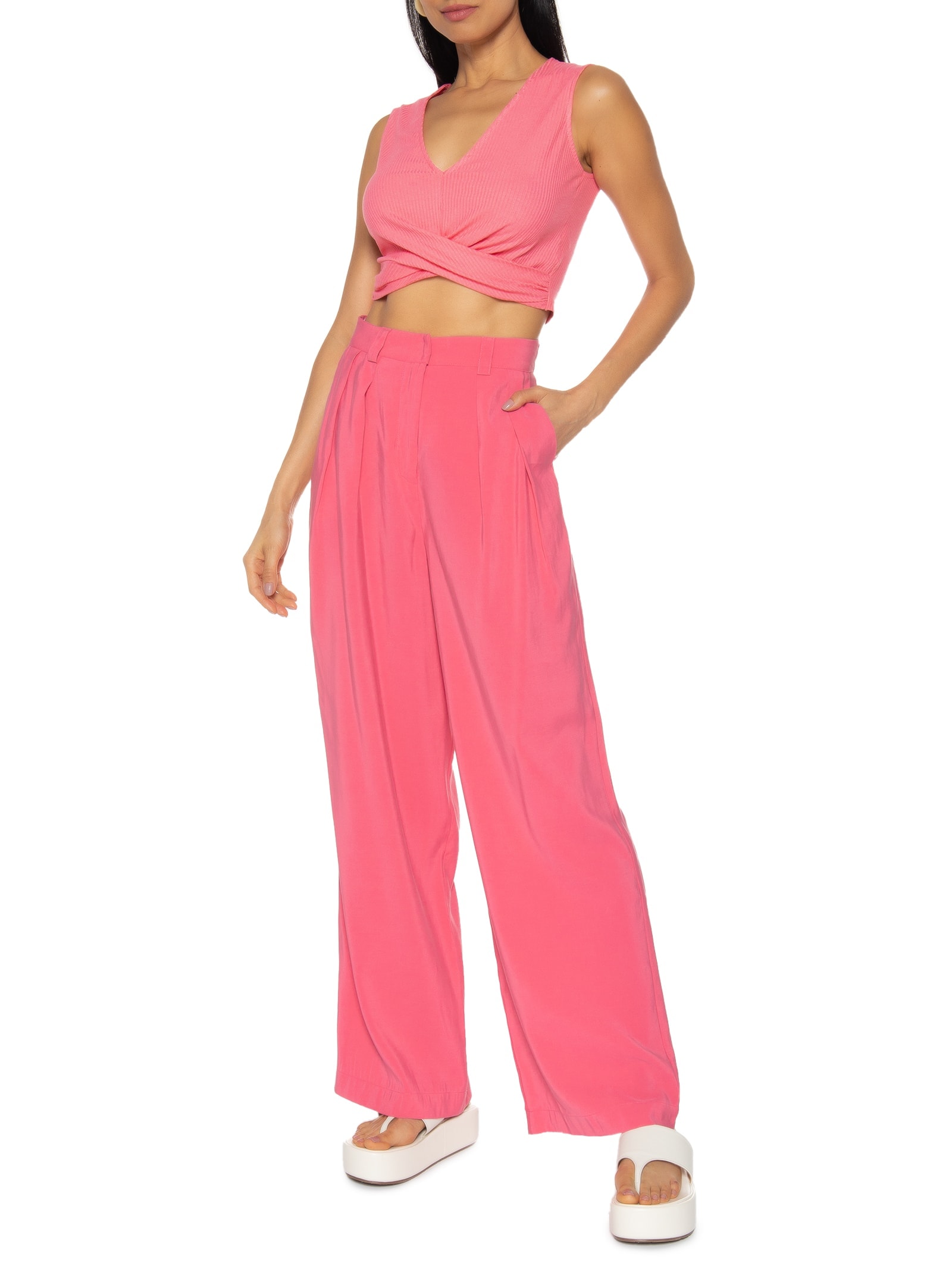 Calça Feminina Taylor Rosa Lez A Lez