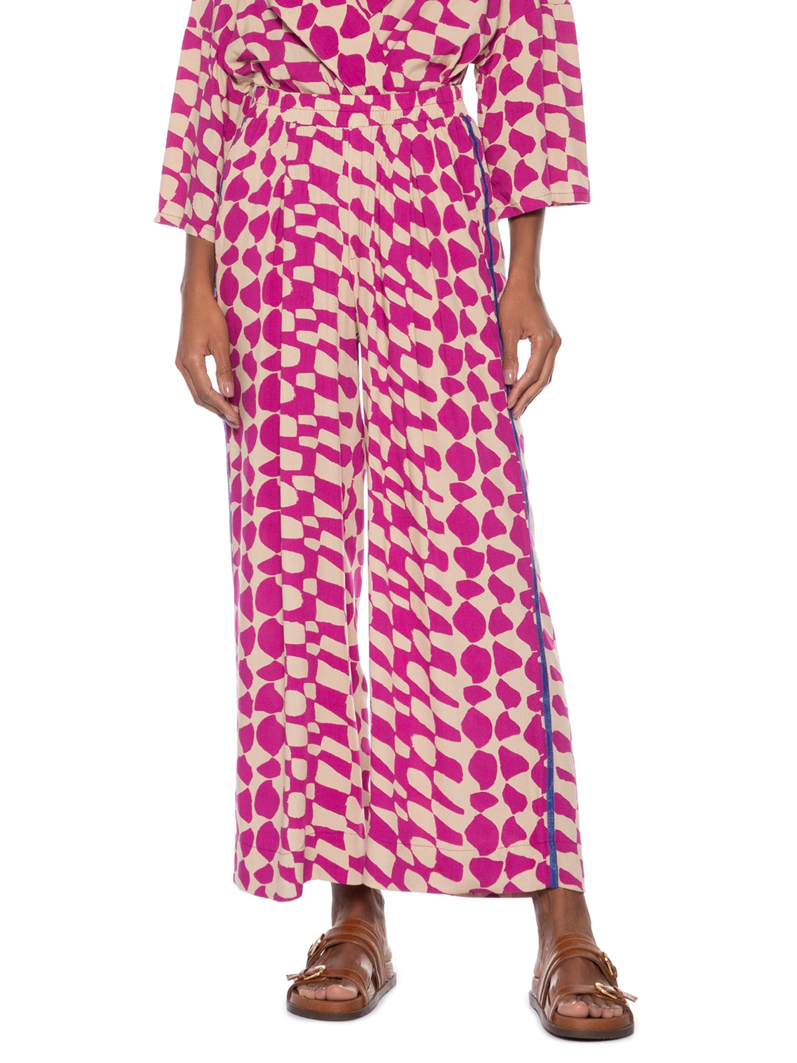 Calça Feminina Tempos Rosa Cantão