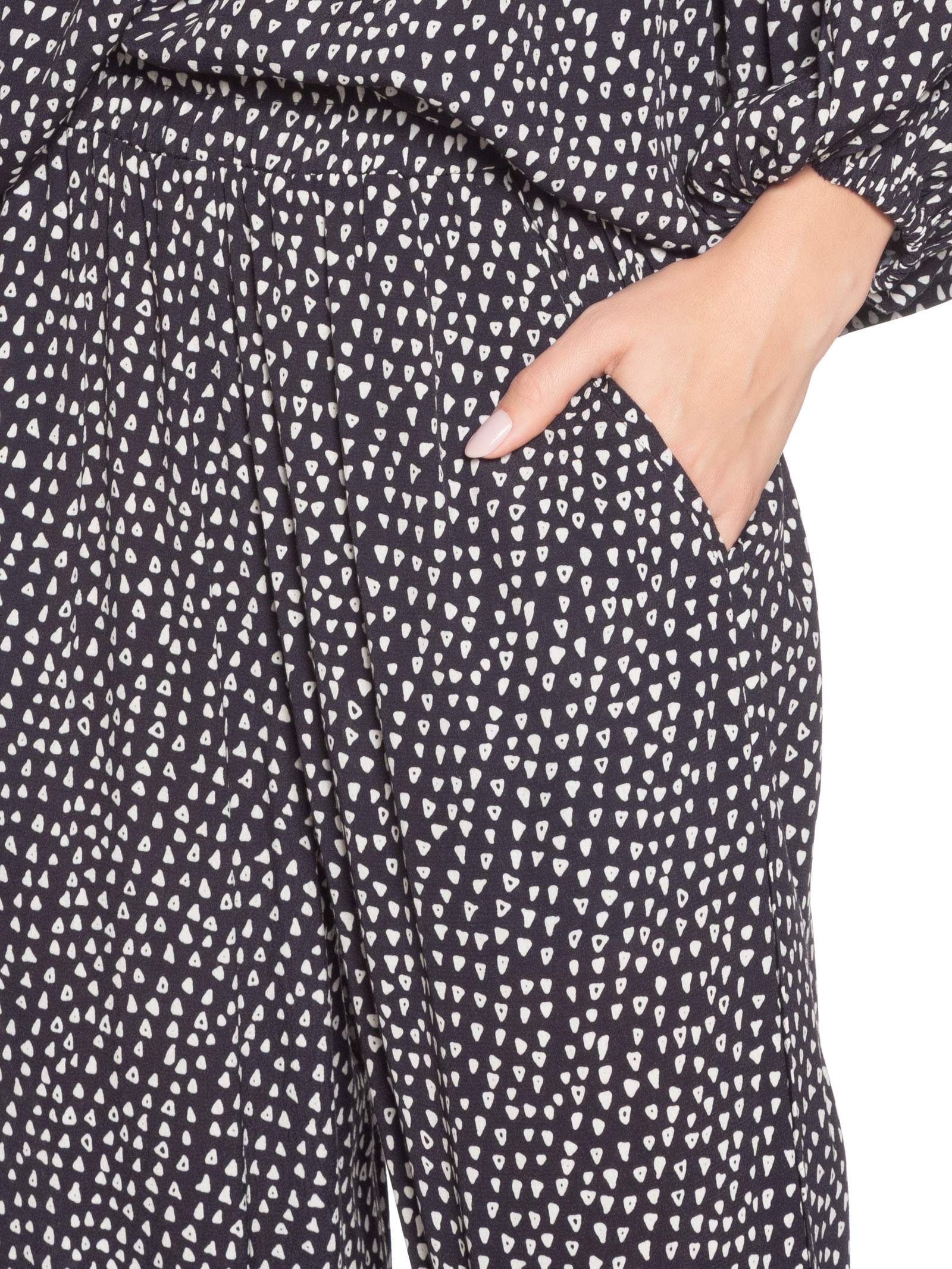 Calça Feminina Textura Palheta Preto Animale